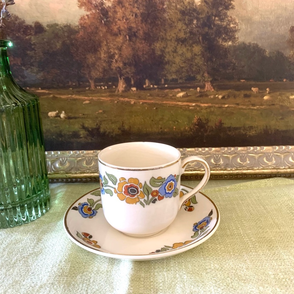 VTG johnson brothers Demitasse cup and saucer